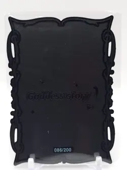 Goddess Story - Black Metal Waifu Card - NUMBERED #/200 - Image 2