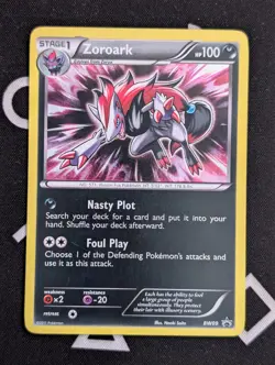 Zoroark - BW09 - Pokemon Black & White Promo Ultra Rare Holo Card LP - Image 1