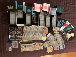 Massive 3000+Card Lot! Over 200 Holos, Players Guides, Empty Tins And More! 🔥 - Image 1