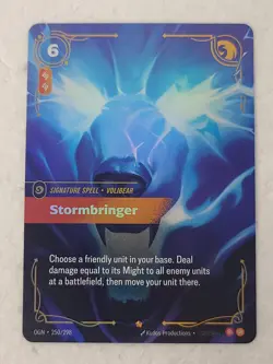 Riftbound Volibear Card Stormbringer OGN 250/298 English League of Legends - Image 1