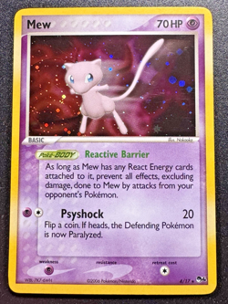 Mew 4/17 POP Series 4 Promo Pokemon Card Holo Foil Rare Near Mint - Image 1
