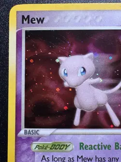 Mew 4/17 POP Series 4 Promo Pokemon Card Holo Foil Rare Near Mint - Image 3