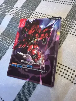Gundam Card Game Close Combat ST03-013 C+ Zeon's Rush Bonus Pack Card - Image 5