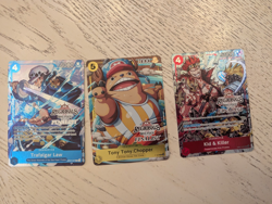 one piece card game offline finalist 2025 vol.2 - kid & killer, chopper, & law - Image 1