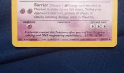Mewtwo 10/130 Base Set 2 2000 Holo Rare WOTC Pokemon Card Vintage SWIRL - Image 3
