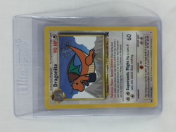 1999 Pokemon Black Star Promo Card 5 Dragonite First Movie Stamp NM Unplayed - Image 2