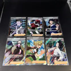 Pokemon TCG Trainer Lot: 6 Card Collection Set - Image 1
