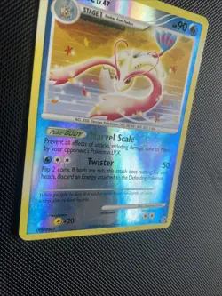 Milotic Lv. 47 Reverse Holo Pokemon card, D&P - Great Encounters 25/106 2008 - Image 4