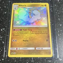 Pokemon Card - Altaria Hidden Fates SV37/SV94 Shiny Holo Rare B32 - Image 1