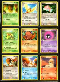 2004 Pokemon EX FIRERED & LEAFGREEN Set NON HOLO Collection Cards Lot RARE + NM - Image 3