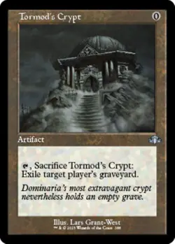 MTG Dominaria Remastered - Tormod's Crypt (x2) (1x Retro) NM - Image 2