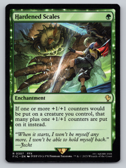 Hardened Scales - MTG Commander Final Fantasy - Image 1