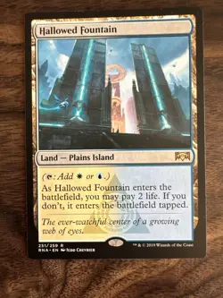 Hallowed Fountain - Ravnica Allegiance - NM - MTG - Image 1