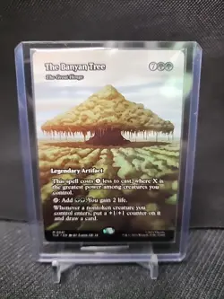 Magic The Gathering ATLA Eternal-legal The Banyan Tree-The Great Henge NM - Image 1