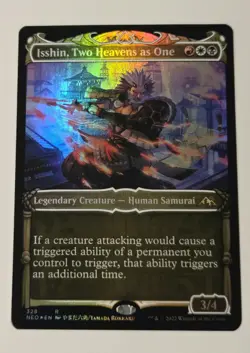 Isshin, Two Heavens as One Foil Legendary Creature Kamigawa: Neon Dynasty 1x NM - Image 3