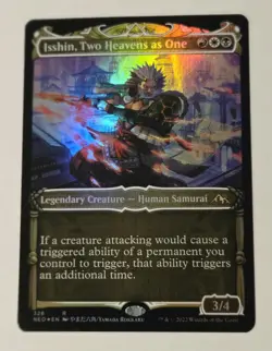 Isshin, Two Heavens as One Foil Legendary Creature Kamigawa: Neon Dynasty 1x NM - Image 4