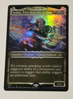 Isshin, Two Heavens as One Foil Legendary Creature Kamigawa: Neon Dynasty 1x NM - Image 5
