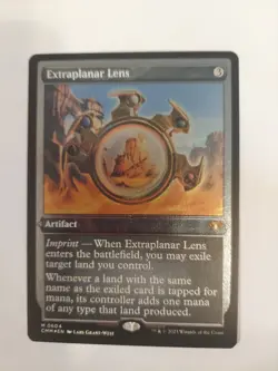 Extraplanar Lens (Foil Etched) Commander Masters Foil - Image 1