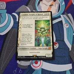 Summon: Knights of Round Final Fantasy Regular Magic The Gathering MTG - Image 1