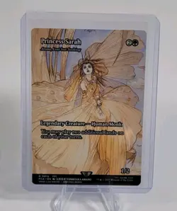 Princess Sarah MTG FCA Pack Fresh NM Showcase Regular Azusa, Lost but Seeking - Image 3