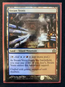 NM x1 MTG Steam Vents Return to Ravnica 247/274 Regular Rare - Image 1