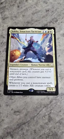 Sokka, Tenacious Tactician Avatar: The Last Airbender Regular Rare MTG NM - Image 1