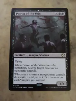 Patron of the Vein Commander: the Lost Caverns of Ixalan Regular - Image 1