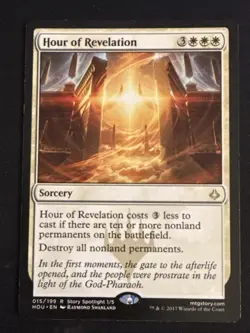 1x Hour of Revelation (15) Hour of Devastation LP MTG Magic the Gathering x1 MKE - Image 1