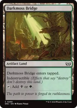 Darkmoss Bridge Commander: Duskmourn: House of Horror Magic: The Gathering 269 - Image 1