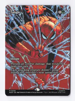 Tangle (Borderless) 0038 (M) MTG Spider-Man Marvel Universe Eternal-Legal (MAR) - Image 1