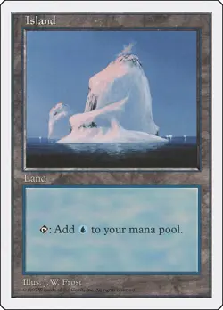 MTG - Fifth Edition - #437 Island - NM - Image 1