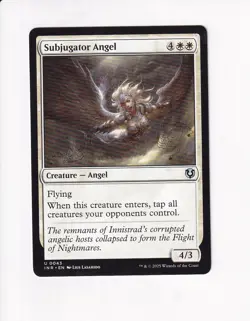 MAGIC THE GATHERING MTG INNISTRAD REMASTERED SUBJUGATOR ANGEL (#1) - Image 1
