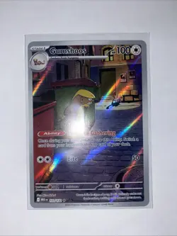 Gumshoos 153/132 Pokemon TCG Me01: Mega Evolution Illustration Rare Holo NM/MT - Image 1