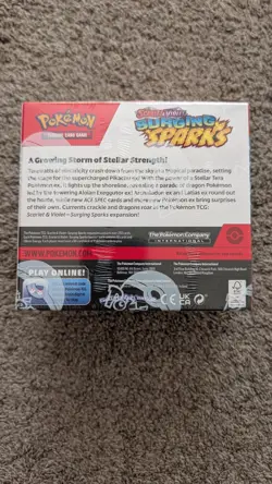 Pokemon TCG Sword & Shield Surging Sparks Booster Box Sealed with Magnetic Case - Image 3