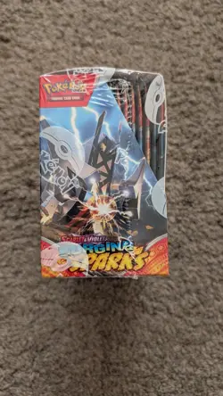 Pokemon TCG Sword & Shield Surging Sparks Booster Box Sealed with Magnetic Case - Image 4