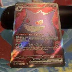 Pokemon TCG Gengar EX Full Art Ultra Rare Holo Foil Temporal Forces 193/162 - Image 3