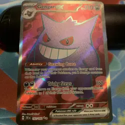 Pokemon TCG Gengar EX Full Art Ultra Rare Holo Foil Temporal Forces 193/162 - Image 4