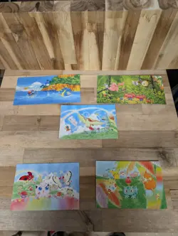 RARE Pokemon Southern Islands Binder Lot Complete Set Promos Postcards Pikachu - Image 2