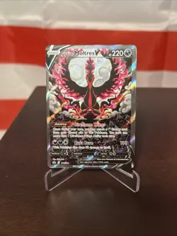 Galarian Moltres V (Alternate Full Art) 177/198 Swsh06: Chilling Reign | Pokemon - Image 1