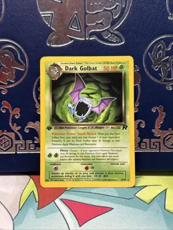Pokemon TCG Dark Golbat 24/82 Team Rocket 1st Edition NM/M - Image 1