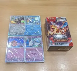 Scarlet & Violet - Obsidian Flames Build and Battle Pokemon Box New Sealed - Image 1