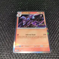 Ceruledge MEP 014 - Promo Stamp - Pokemon Phantasmal Flames - Image 1