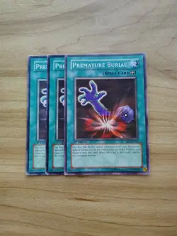 Yu-Gi-Oh - Premature Burial 3X - Full Playset - Image 1