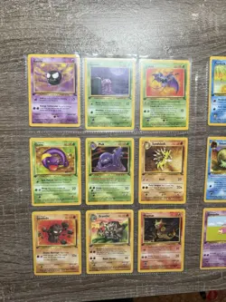 M/NM 1st Edition Fossil WOTC Pokemon Complete Common/Uncommon Lot 27 Cards - Image 1