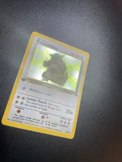 1st Edition KANGASKHAN Holo 5/64 Jungle Set Pokemon Card 1999 WOTC Vintage - Image 2