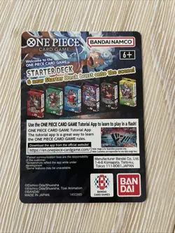 2025 ONE PIECE PROMO Back Card DODGERS ONE PIECE NIGHT MONKEY D LUFFY - Image 1