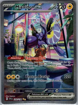 Miraidon ex 244/198 SV01: Scarlet & Violet Base Set - Pokemon Card - NM - Image 1