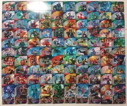 Lot of 100 Japanese Kamen Rider Battle: GANBA LEGENDS Normal & Rare Card Set - Image 1