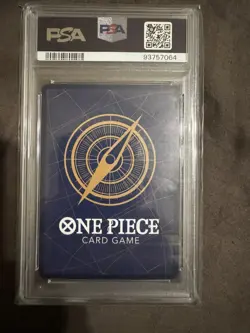 One Piece TCG Card Game Chinese Roronoa Zoro OP06-118 SEC Manga Art PSA 10 - Image 2