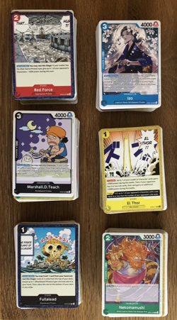 LOT of 1,435 One Piece Cards Bulk - TCG Card Game - Mixed Cards - Holo/Non Holo - Image 3
